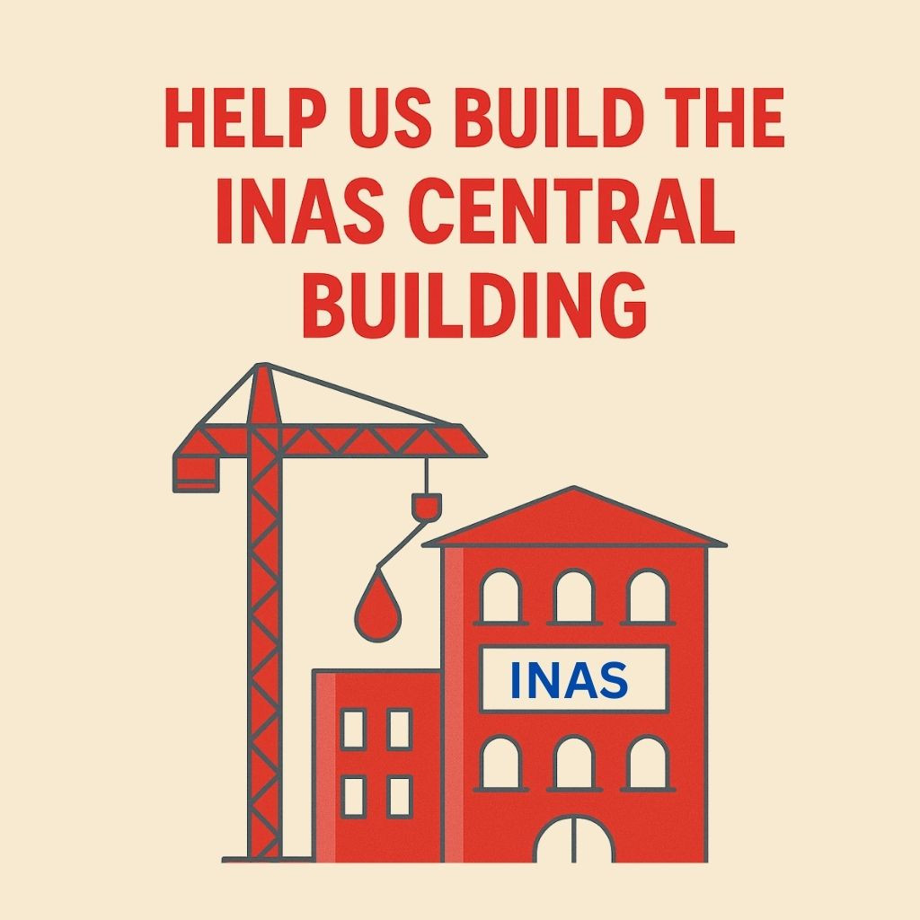 Help Us Build the INAS Central Building